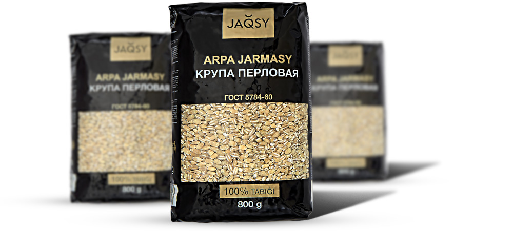 КРУПА ПЕРЛОВАЯ ТМ «JAQSY»